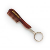 Pocket Moustache Comb with Keyring